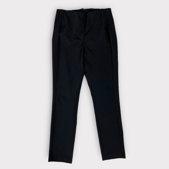 Theory Navalane Becker Cropped Pant in Black Size 8 - Picture 2 of 5